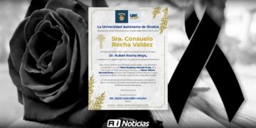 Muere Consuelo Rocha Valdez, hermana del gobernador sinaloense Rubén Rocha Moya