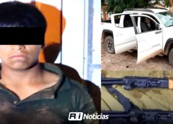 Operativo de seguridad deja un detenido y armamento decomisado en Elota
