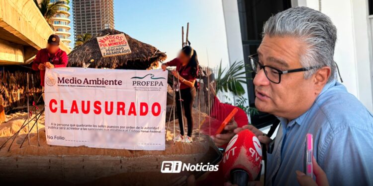 Semarnat dará seguimiento a procedimientos por palapas clausuradas en Mazatlán