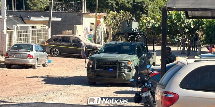 Ataque armado deja un hombre sin vida en la colonia Buenos Aires en Culiacán
