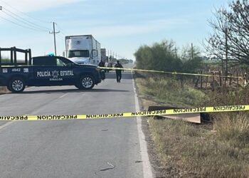 Encuentran a hombre ejecutado junto a la carretera a Las Puertas, en Navolato