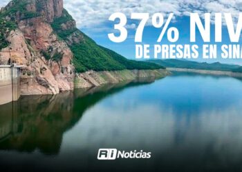Pese a las lluvias, presas de Sinaloa registran capacidad promedio del 37%