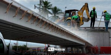 Construcción del Puente Acaya registra avances aproximados del 80 por ciento
