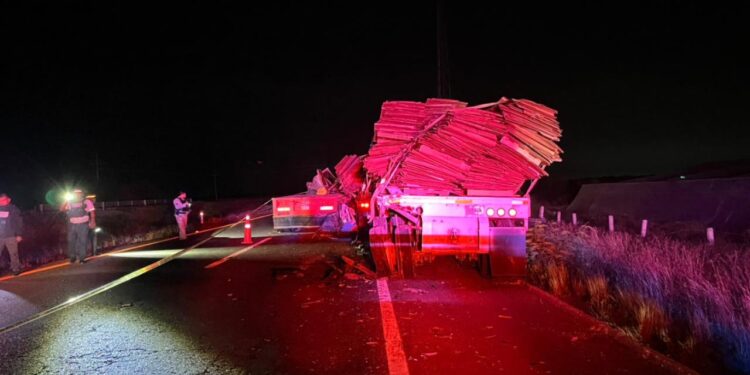 Muere hombre atropellado por tráiler en la autopista Culiacán – Mazatlán