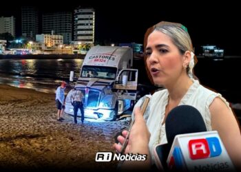 Responsable del ingreso de tráiler a Playa Norte permanece bajo resguardo