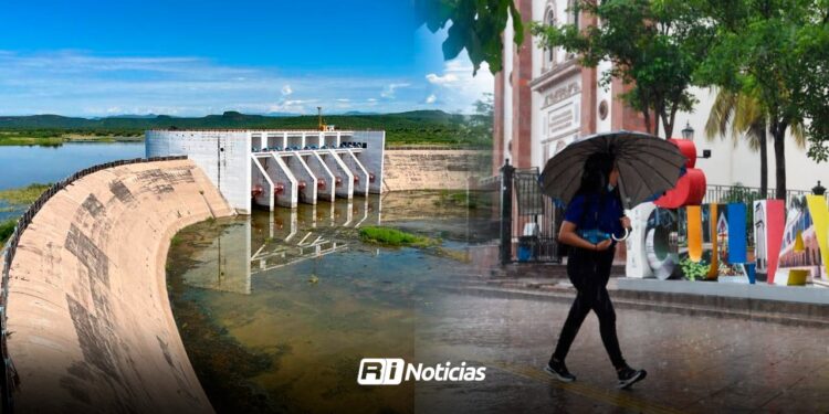 Lluvias del fin de semana dejaron 31.9% de agua en presas de Sinaloa