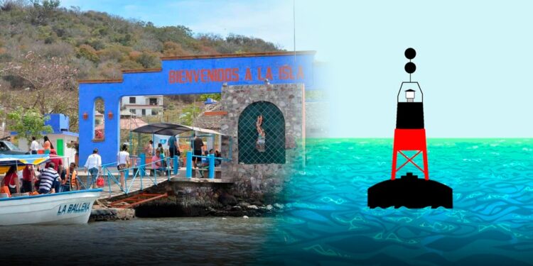 Capitanía de Puerto reporta avance en señalización marítima en Isla de la Piedra