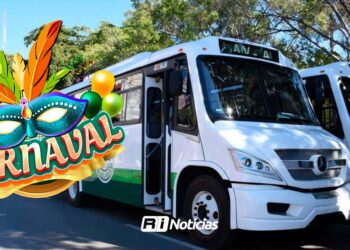 Alianza de Camiones Urbanos prestará servicio nocturno en el Carnaval de Mazatlán hasta las 4:00 de la mañana