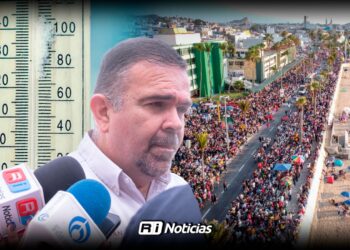 Prevén descenso de temperaturas durante los días del Carnaval de Mazatlán