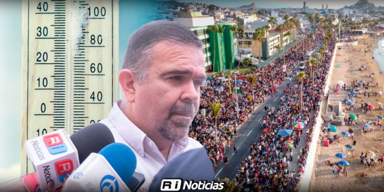 Prevén descenso de temperaturas durante los días del Carnaval de Mazatlán