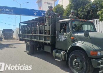Arriban a Mazatlán 1600 elementos del Ejército Mexicano para reforzar la seguridad