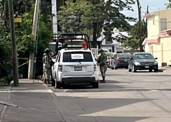 Militares aseguran inmueble en la colonia Guadalupe Victoria en Culiacán