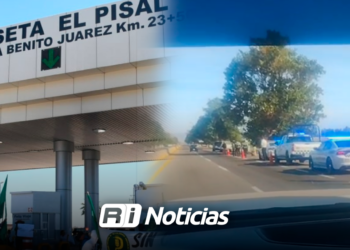 Ejecutan a dos personas a balazos en la autopista Benito Juárez, en Culiacán