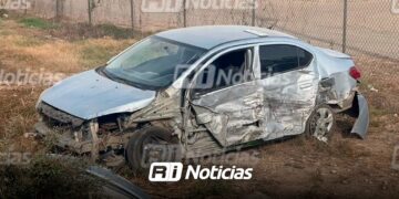 Presunta persecución en carretera Walamo-Villa Unión provoca aparatoso choque