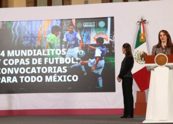 El Mundial Social es para todas y todos y cobra sentido cuando se comparte y se construye como país: Gabriela Cuevas