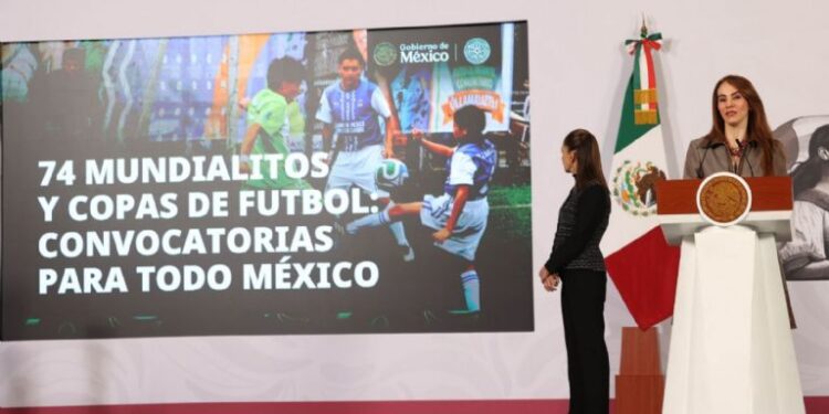 El Mundial Social es para todas y todos y cobra sentido cuando se comparte y se construye como país: Gabriela Cuevas