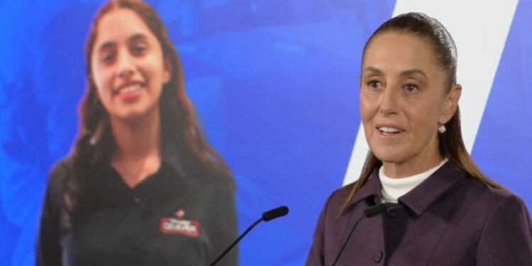 ¡Orgullo mexicano! Sheinbaum felicita a la estudiante Valeria Palacios Cruz, ganadora de la Medalla Mundial de Educación