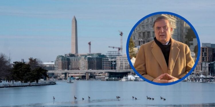 Ebrard anuncia que ya está en Washington para reanudar diálogo en temas de exportaciones: “Venimos optimistas”