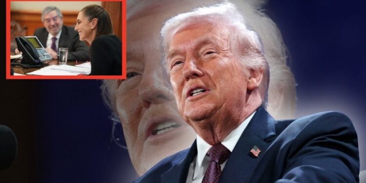 Trump habla sobre llamada con Sheinbaum: “México tiene una líder maravillosa e inteligente”