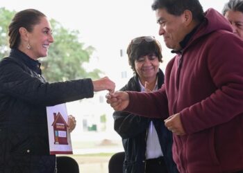 Vivienda para el Bienestar: Presidenta Claudia Sheinbaum entrega 44 viviendas del Infonavit en Reynosa, Tamaulipas