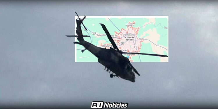 Sobrevuelos militares al sur de Culiacán generan incertidumbre entre vecinos