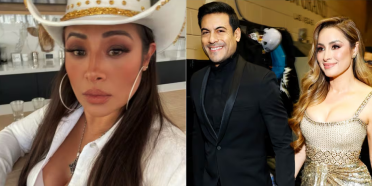 Toñita insinúa que el matrimonio entre Carlos Rivera y Cynthia Rodríguez es simulado: “Lo que se ve no se juzga”