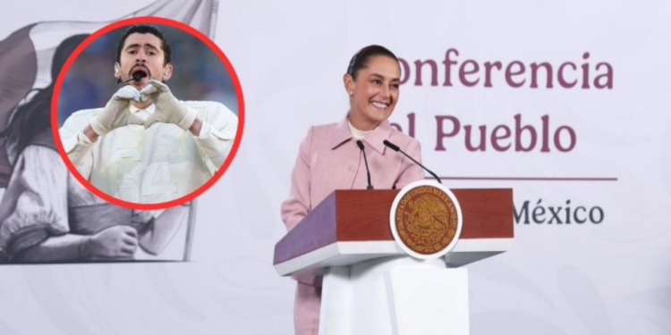 ‘El mejor antídoto contra el odio es el amor’: Sheinbaum habla sobre Bad Bunny en el show de medio tiempo del Super Bowl