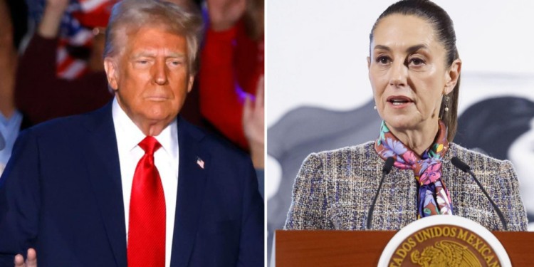 Sheinbaum responde a Trump sobre quién gobierna en México, tras declaraciones sobre los cárteles