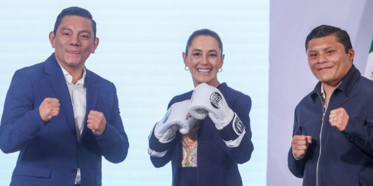 Presentan programa Boxeando por la Paz; jóvenes recibirán 9,582 pesos de Jóvenes Construyendo el Futuro