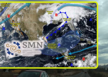 SMN advierte por lluvias y nevadas en estas zonas del Norte para mañana martes y miércoles mientras estas otras ciudades sufrirán calor de hasta 45°C por anticiclón