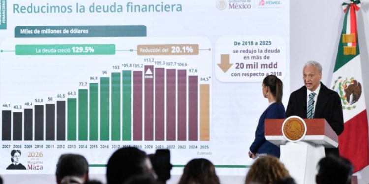 Sheinbaum destaca avances de Pemex durante 2025: “Se recuperó la empresa pública”