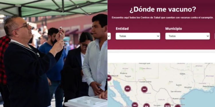 ¿Dónde me puedo vacunar contra el sarampión?: Presentan plataforma para ubicar módulos por estado
