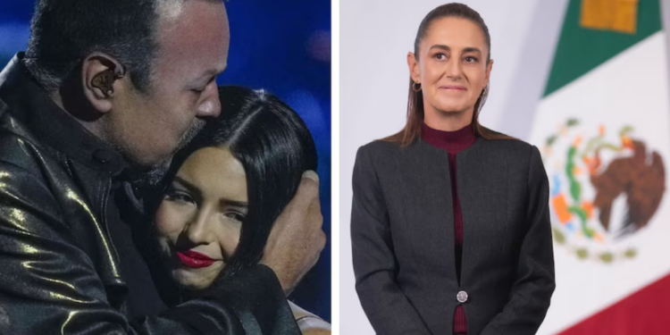 Sheinbaum desmiente atentado contra Pepe y Ángela Aguilar cerca de su rancho en Zacatecas: “Ellos iban pasando”