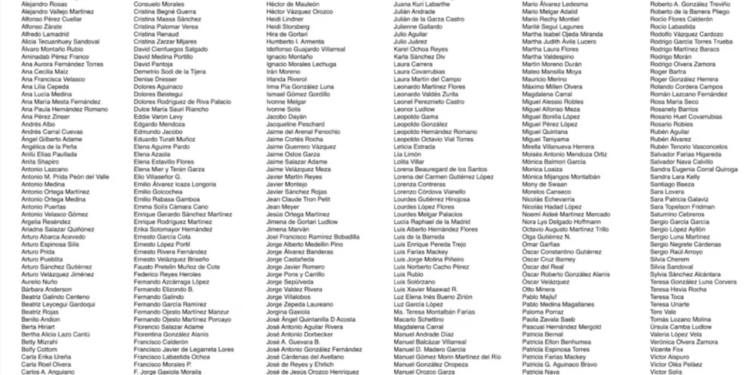 Frente Amplio Democrático va contra la reforma electoral: Junta 400 firmas entre políticos, académicos y exfuncionarios del INE