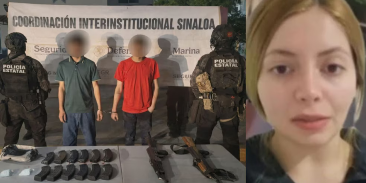 Detienen en Culiacán a dos presuntos secuestradores de La Nicholette: Portaban armas y fentanilo