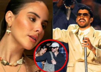 ¡Sí están juntos! Captan a Bad Bunny saliendo de restaurante con Gabriela Berlingeri en Brasil