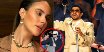 ¡Sí están juntos! Captan a Bad Bunny saliendo de restaurante con Gabriela Berlingeri en Brasil