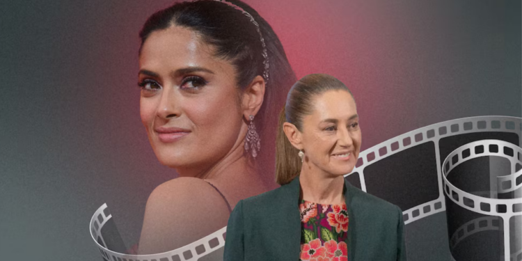 Claudia Sheinbaum y Salma Hayek anunciarán nuevos incentivos para el cine y series en México