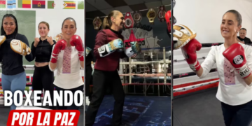 Boxeando por la Paz: ¿Cómo funcionará el nuevo programa de Sheinbaum para peleadores mexicanos?