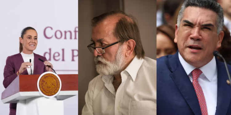 Sheinbaum defiende a Epigmenio Ibarra tras dichos de Alito Moreno, minimiza visita del dirigente del PRI a EEUU