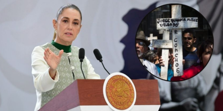 No vamos a salir de Pasta de Conchos hasta que no se encuentre al último minero, promete Claudia Sheinbaum