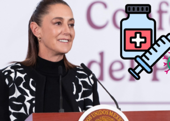 Hay vacunas suficientes contra el sarampión; la meta es llegar a 2.5 millones de dosis aplicadas por semana: Claudia Sheinbaum