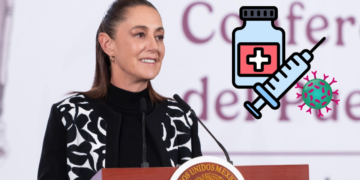 Hay vacunas suficientes contra el sarampión; la meta es llegar a 2.5 millones de dosis aplicadas por semana: Claudia Sheinbaum