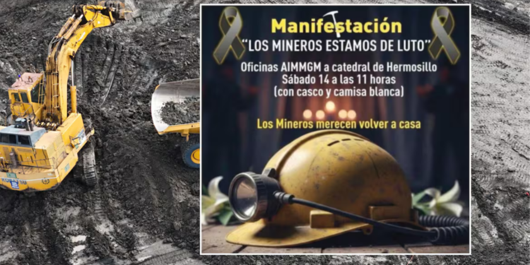 Sector minero de Hermosillo marchará hoy para exigir justicia y seguridad tras caso de trabajadores desaparecidos y asesinados en Sinaloa