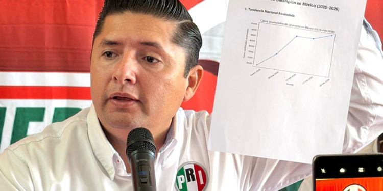 PRI Sinaloa exige transparencia en crisis de sarampión y acciones urgentes en salud