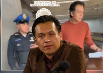 ¿Es ilegal el despido de Marx Arriaga en la SEP? Niega haberse aferrado al cargo de 164 mil pesos, pero dice que no lo dejará hasta que le entreguen un oficio de su destitución