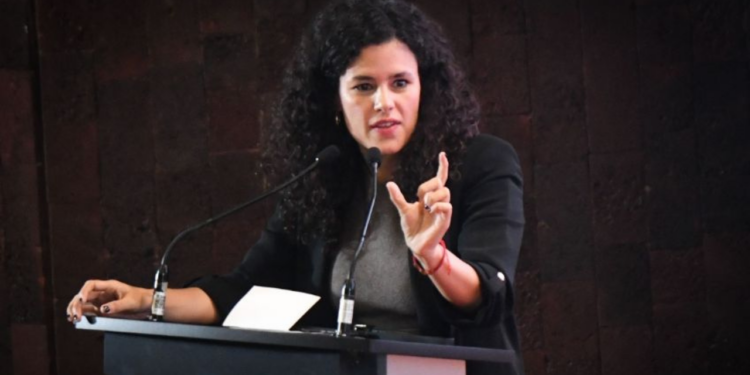 Luisa María Alcalde cierra filas con reforma electoral, asegura que acabarán los dedazos a favor de plurinominales