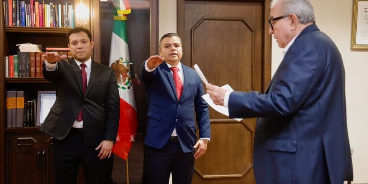 Nombra Gobernador Rocha Moya a dos nuevos subsecretarios de su gabinete