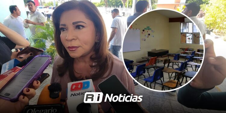 “No hemos tenido que suspender clases por sarampión” , Gloria Himelda Félix