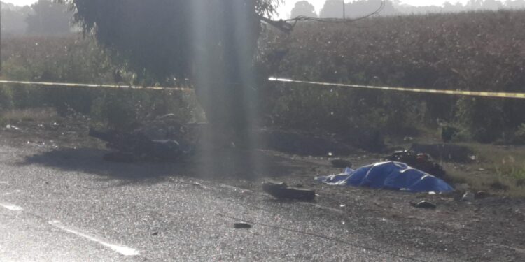 Muere motociclista tras ser embestido en la carretera Navolato–Altata